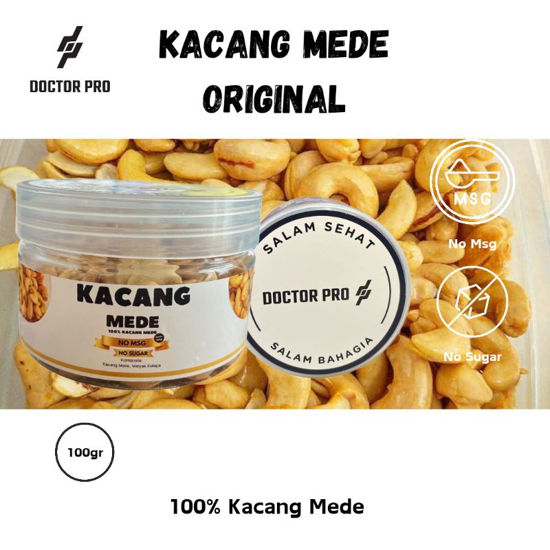 

Kacang Almond Original | Cemilan Sehat dan Lezat 100gr - Doctor Pro