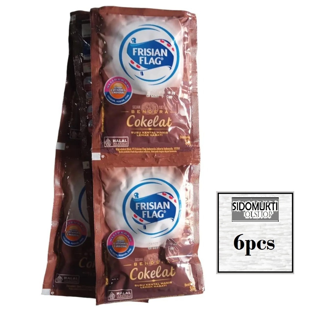 

Susu Bendera Saset Coklat 38gr x 6pcs Susu coklat