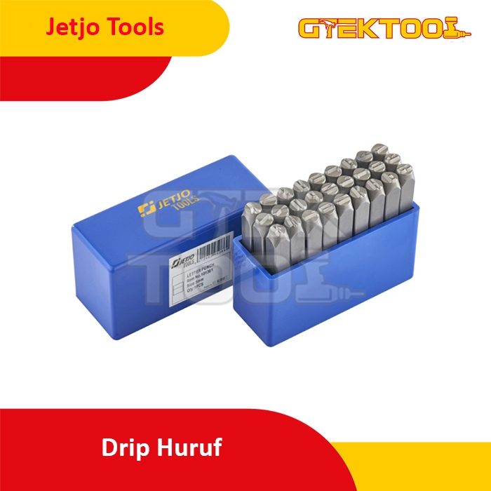 

Jetjo Tools Drip Huruf Ketok Stempel Letter Punch Lakoni Pro