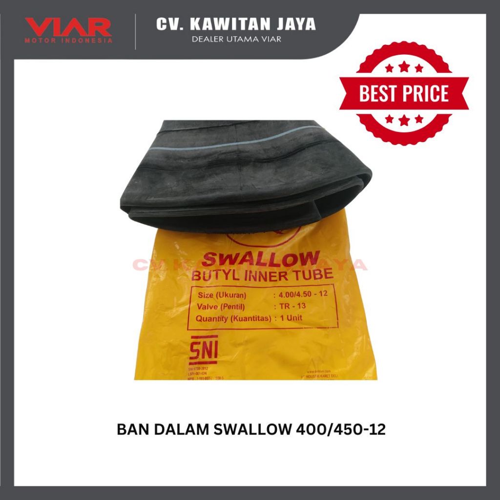 Ban dalam Viar 400-12 / 450-12