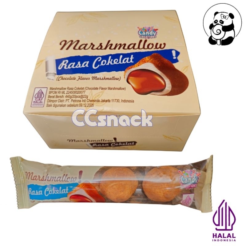 

CC MARSHMALLOW RASA COKELAT BOX ISI 20
