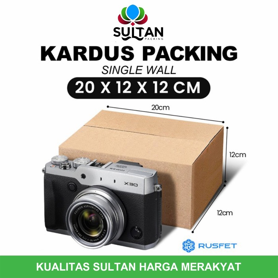 

KARDUS PACKING KARTON BOX 20x12x12cm Dus Kotak Packaging Polos tebal