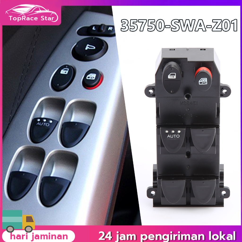 Saklar Switch Tombol Induk Power Window Honda Mobilio Brio Brv 2014 2015 2016 2017 2018 2019 2020 20