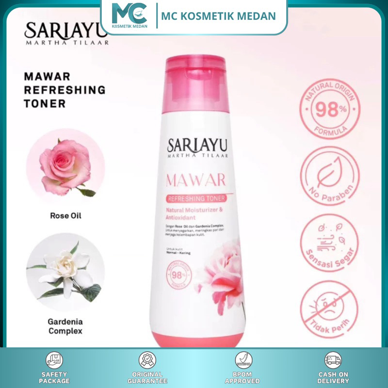 SARI AYU REFRESHING TONER 150ml-Toner pembersih wajah