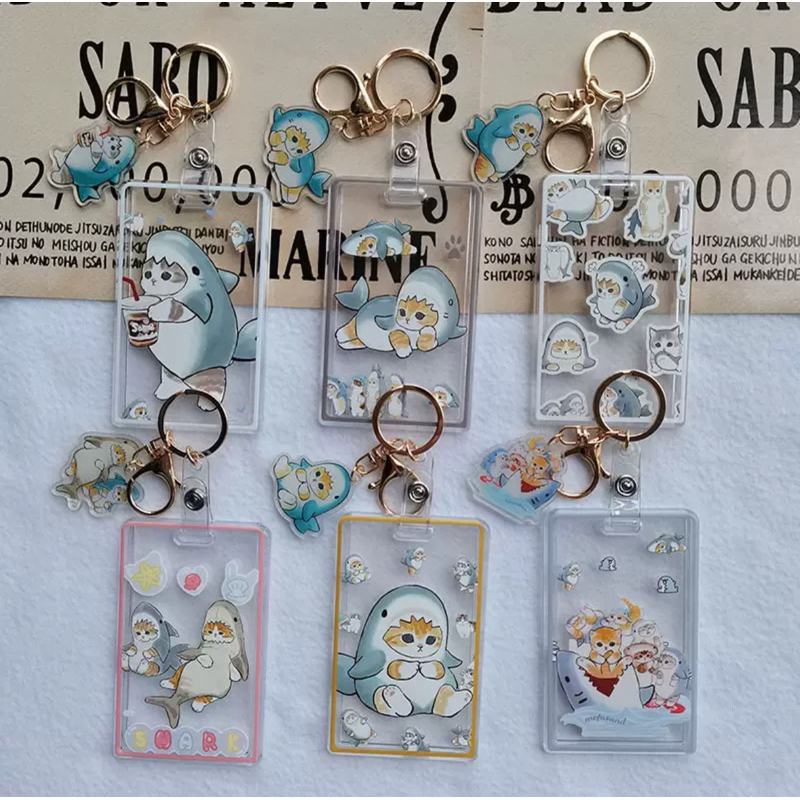 

ID CARD HOLDER MOTIF KAWAII TEMPAT KARTU PHOTOCARD PHOTO CARD CAT MOFUSAND