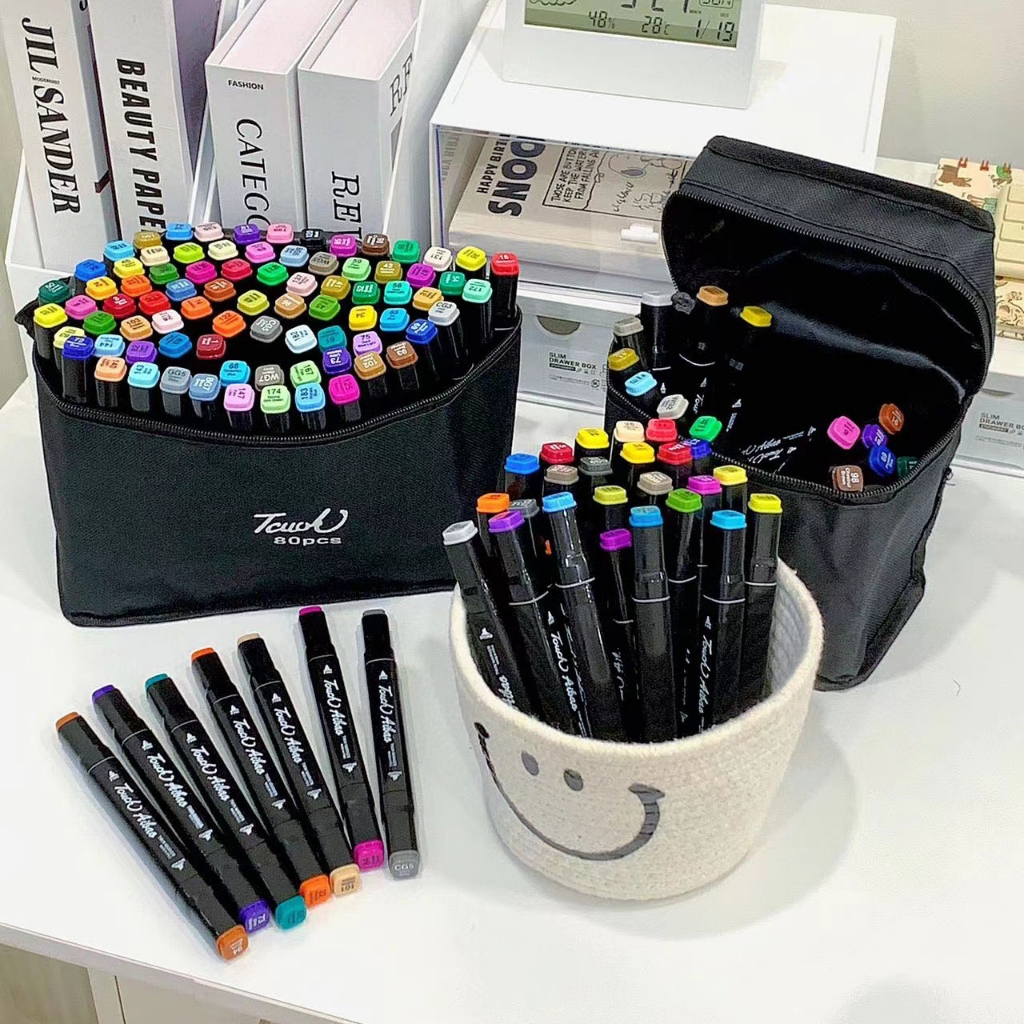 

COD 24PCS SPIDOL TOUCH ART MAKER / GRAPHIC ART MAKER PEN COLOR / SPIDOL WARNA 24 SET FS