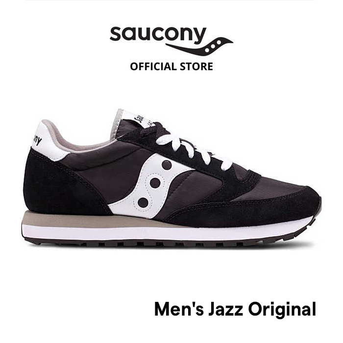 Sepatu Lifestyle Pria SAUCONY Shoes Men's Jazz Original - Black / White
