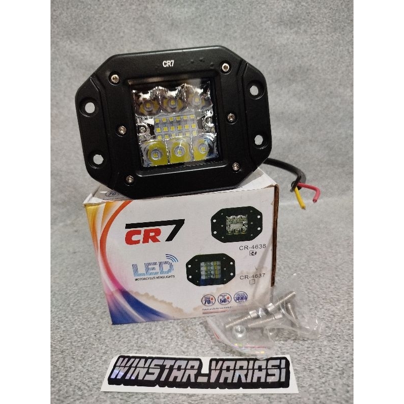 LAMPU REFLEKTOR LED DEPAN MODEL KLX LAMPU DEPAN CRF LAMPU TEMBAK LED REFLEKTOR LAMPU SOROT KUPING WA