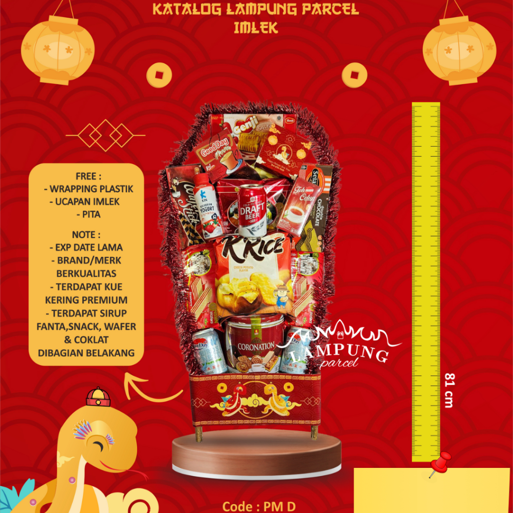 

Parcel Makanan CHINESE NEW YEAR - Tipe D ( Parcel IMLEK Lampung)