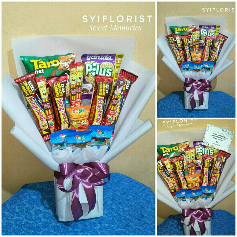 

BUKET SNACK UNTUK BOCIL UKURAN SMALL MENUJU MEDIUM