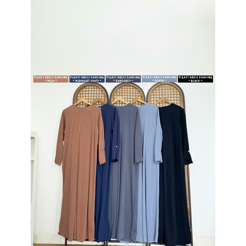 LOCANA LABEL / PLEATS DRESS KNIT ORIGINAL LOCANA LABEL