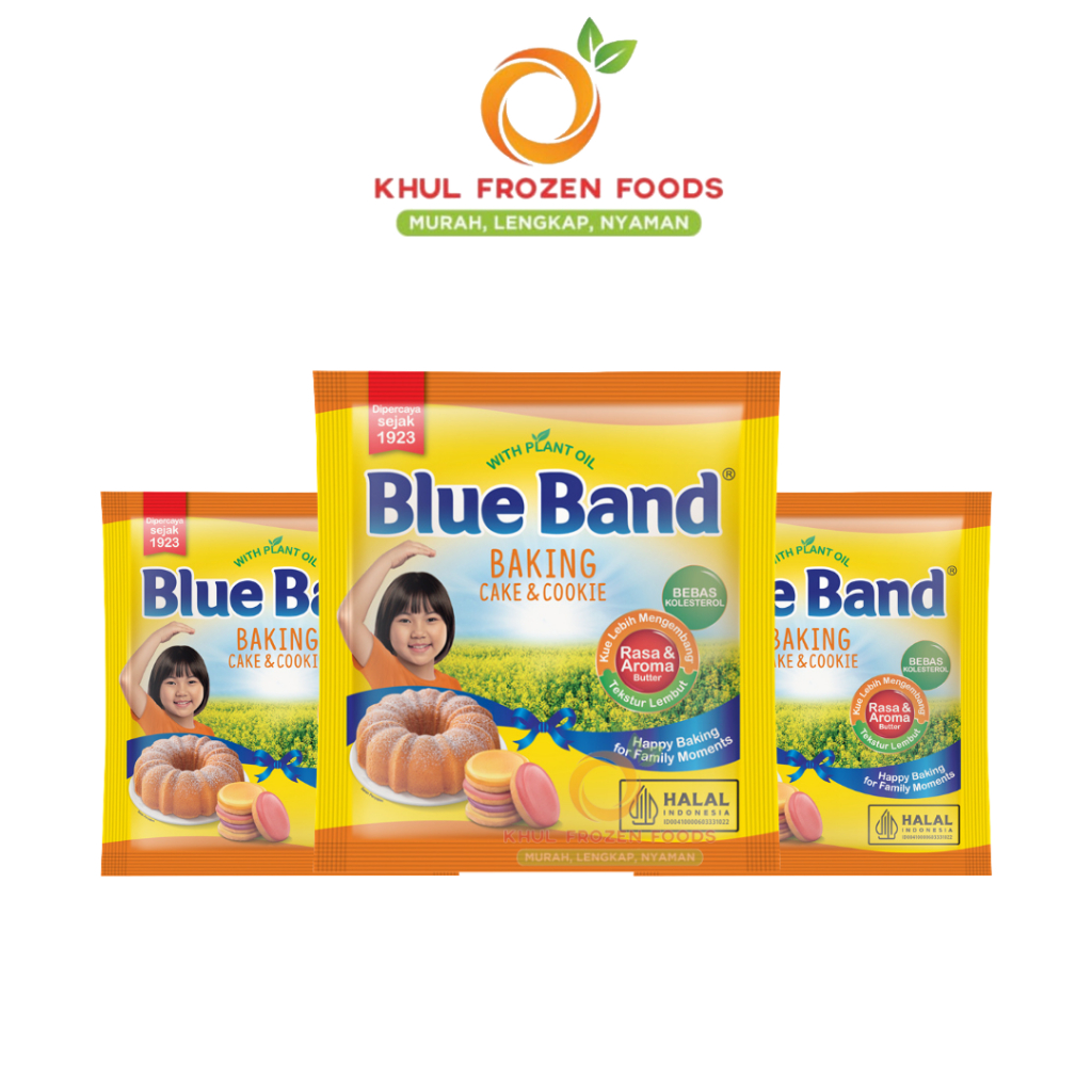 

Blue Band Cake&Cookie 200Gr / BLUEBAND / Margarin / Mentega serbaguna