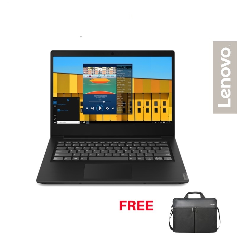 Laptop Baru Lenovo E41-45 AMD PRO A6 8GB RAM 1TB HDD Amd R5 Graphic 14" Inch Windows 10 Original Bla