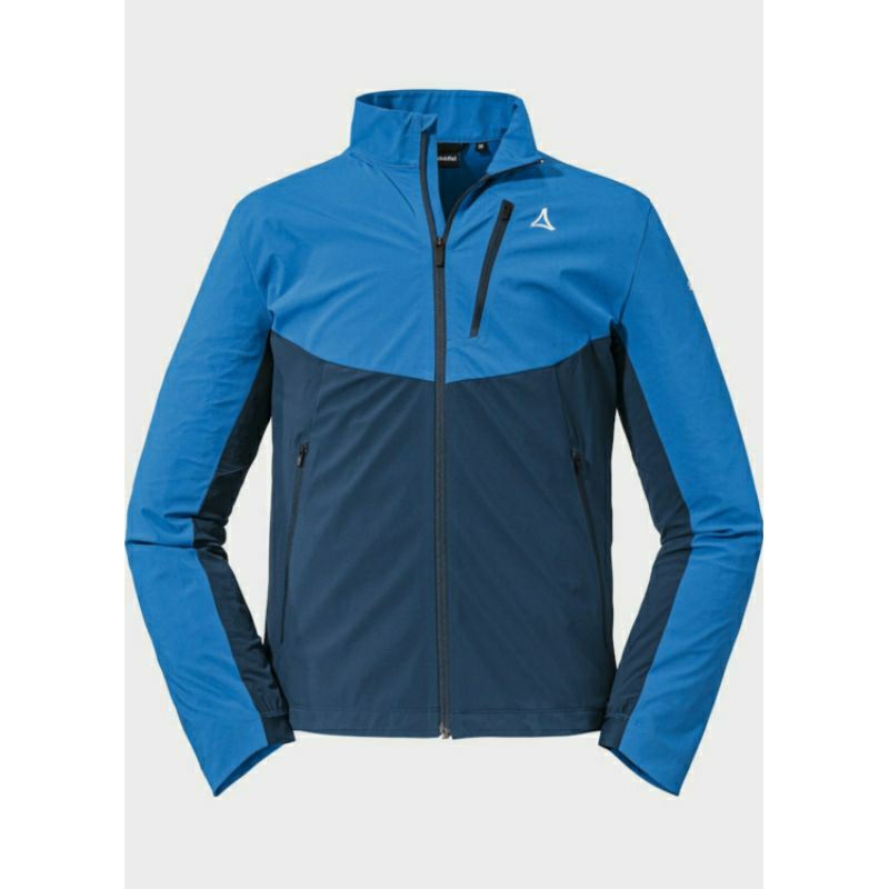 SCHOFFEL AVDALEN SOFTSHELL MENS BLUE JAKET HIKING TREKKING WINTER ORIGINAL