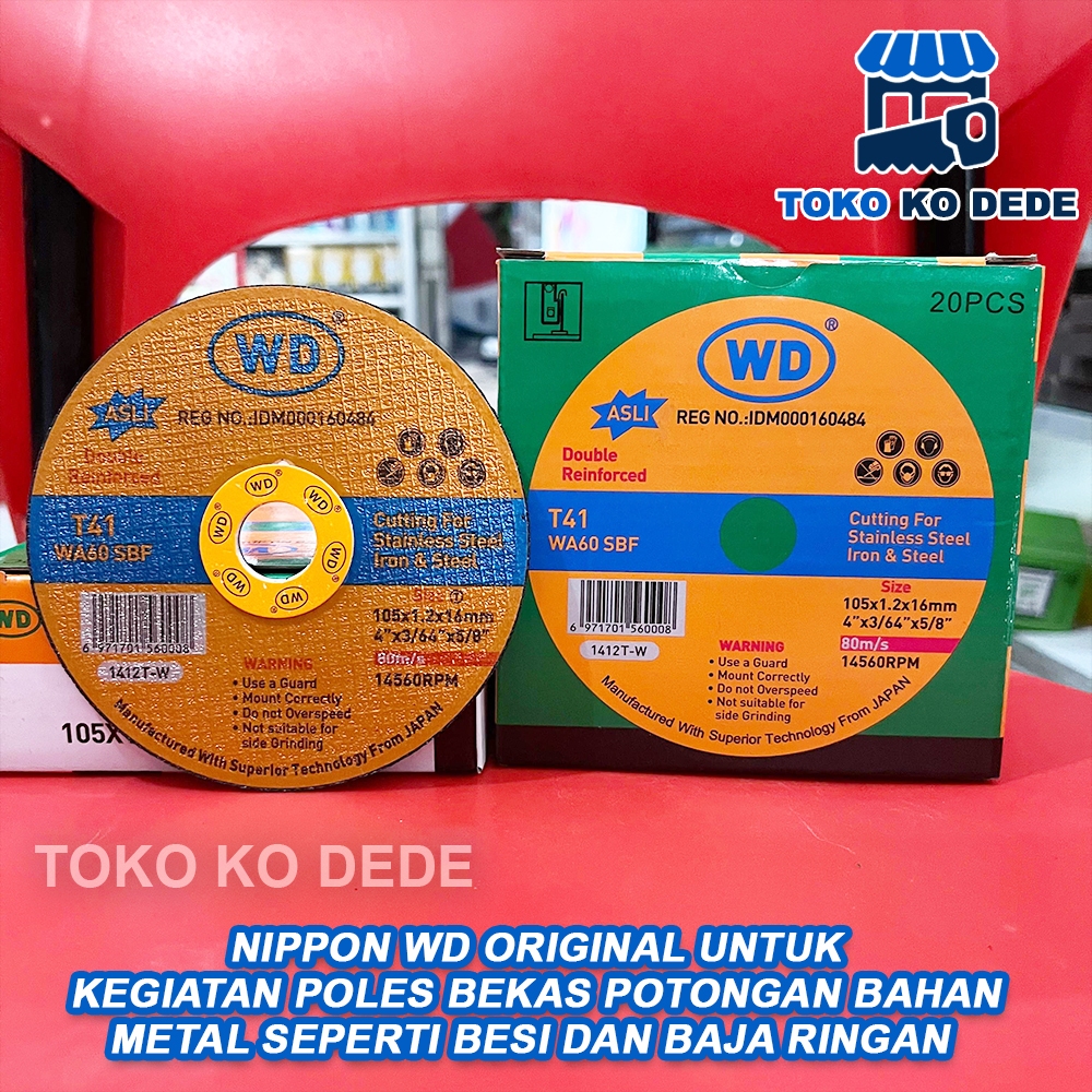 Mata Gerinda Poles WD / Mata Batu WD Poles Asah