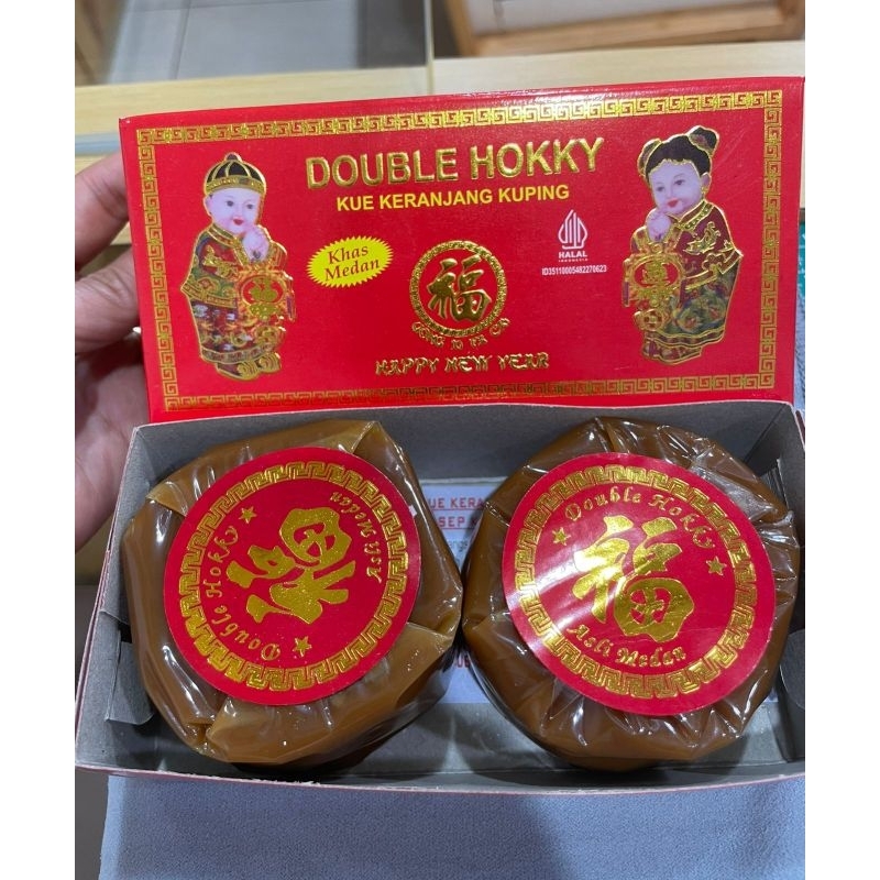 

Kue keranjang Imlek khas medan