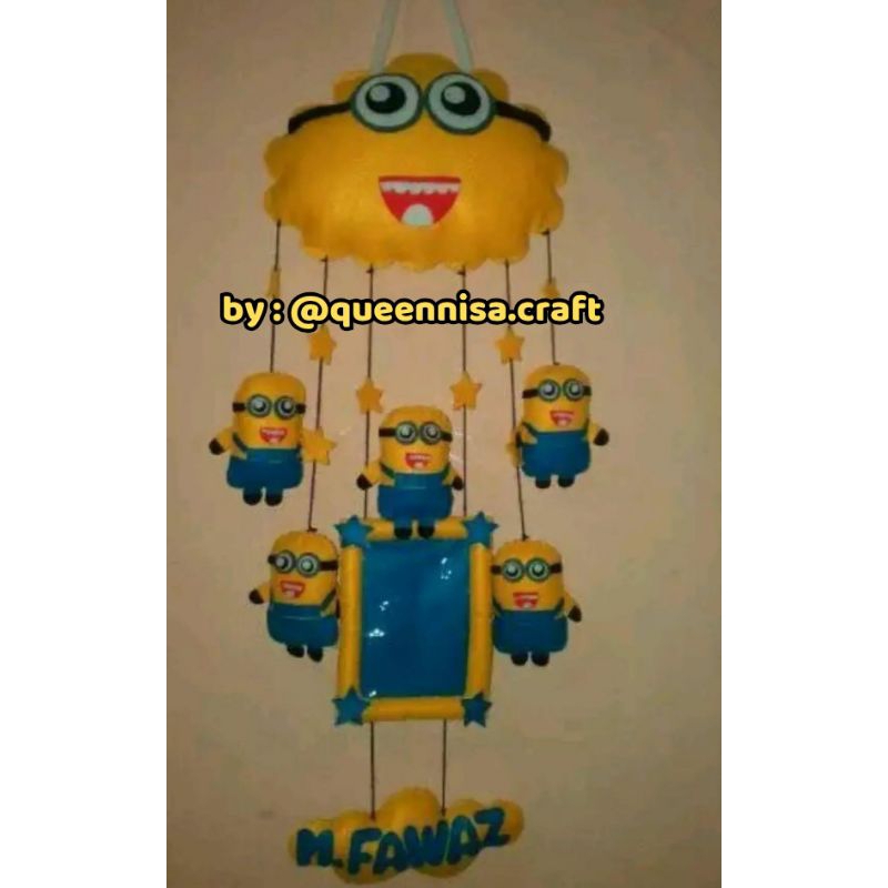 hanging door frame/gantungan pintu/hangingdoor flanel/hangingdoor minion/frame/custom/request