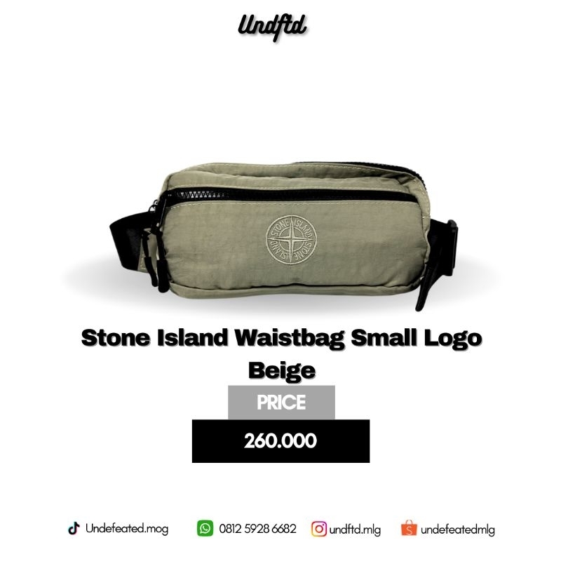 UD Stone Island Waistbag Small Logo - Navy