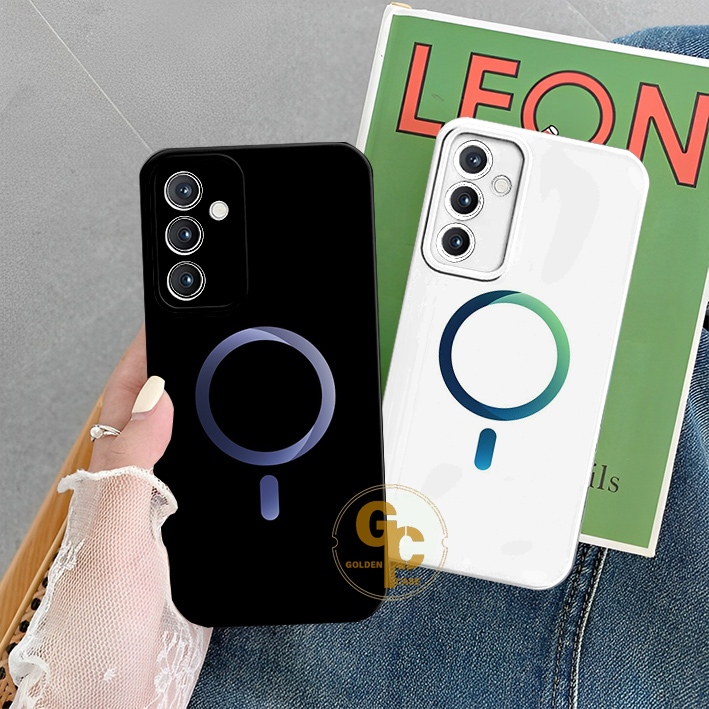 Softcase SAMSUNG A16/A15 4G/5G/A14 4G/5G/A13 4G/A12/A11/A10 Motif Logo iphone bulat keren  - Case lu