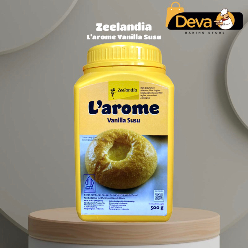 

Zeelandia L’arome Vanilla Susu - Larome Vanilla Susu 500gr