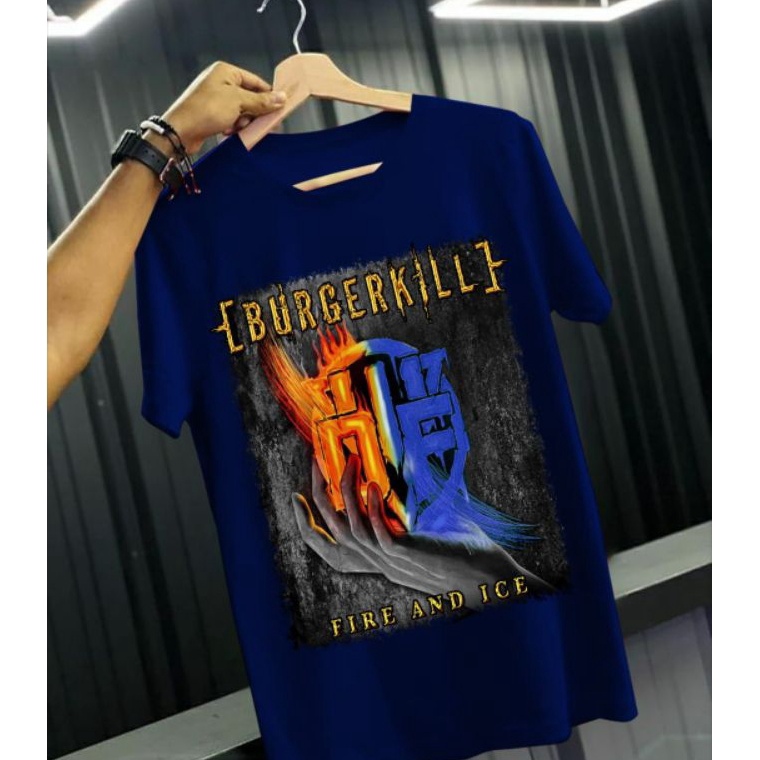 Terkini Alpha Kaos Distro Ukuran Jumbo Gambar Burgerkill Metal Band