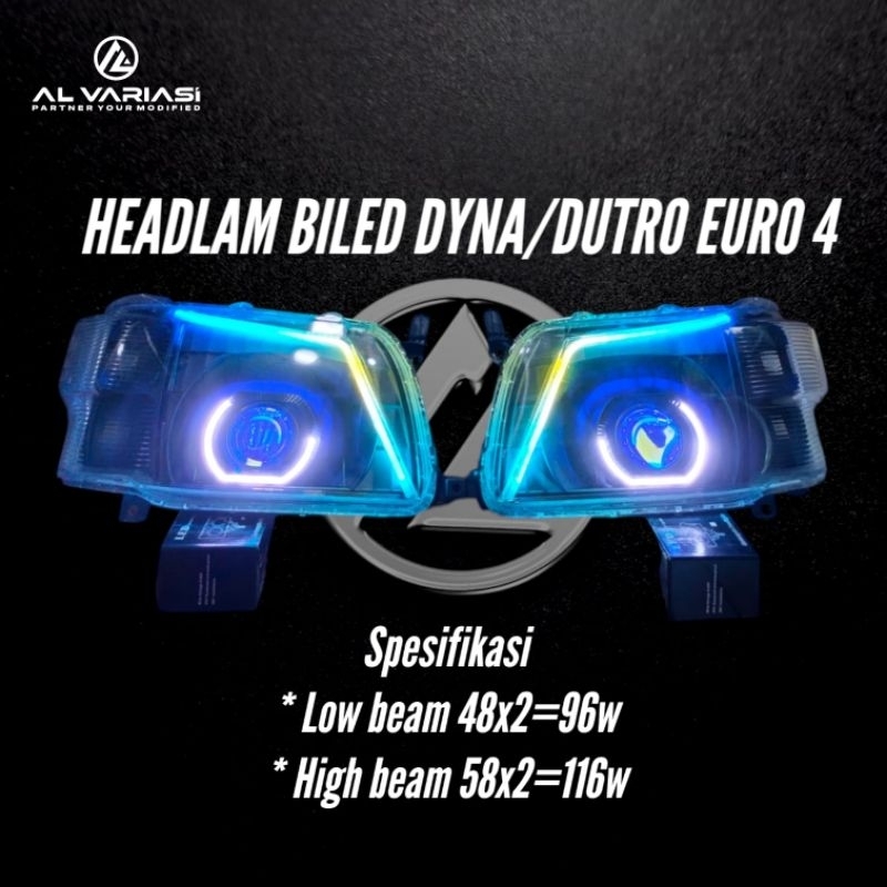 Headlamp Billed Dutro Euro 4