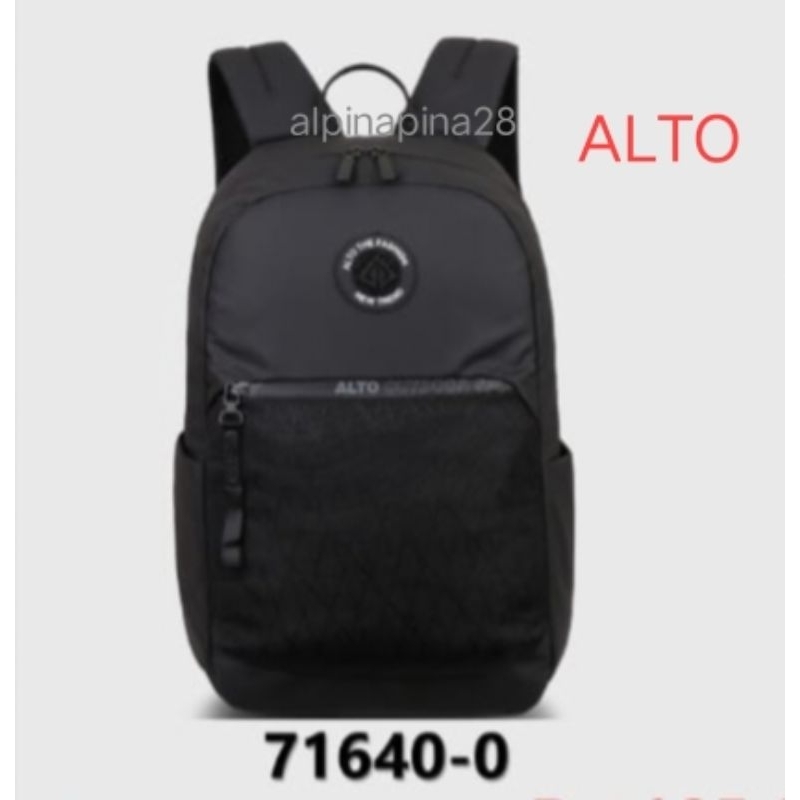 Tas ransel pria  alto hitam, tas sekolah anak dan dewasa