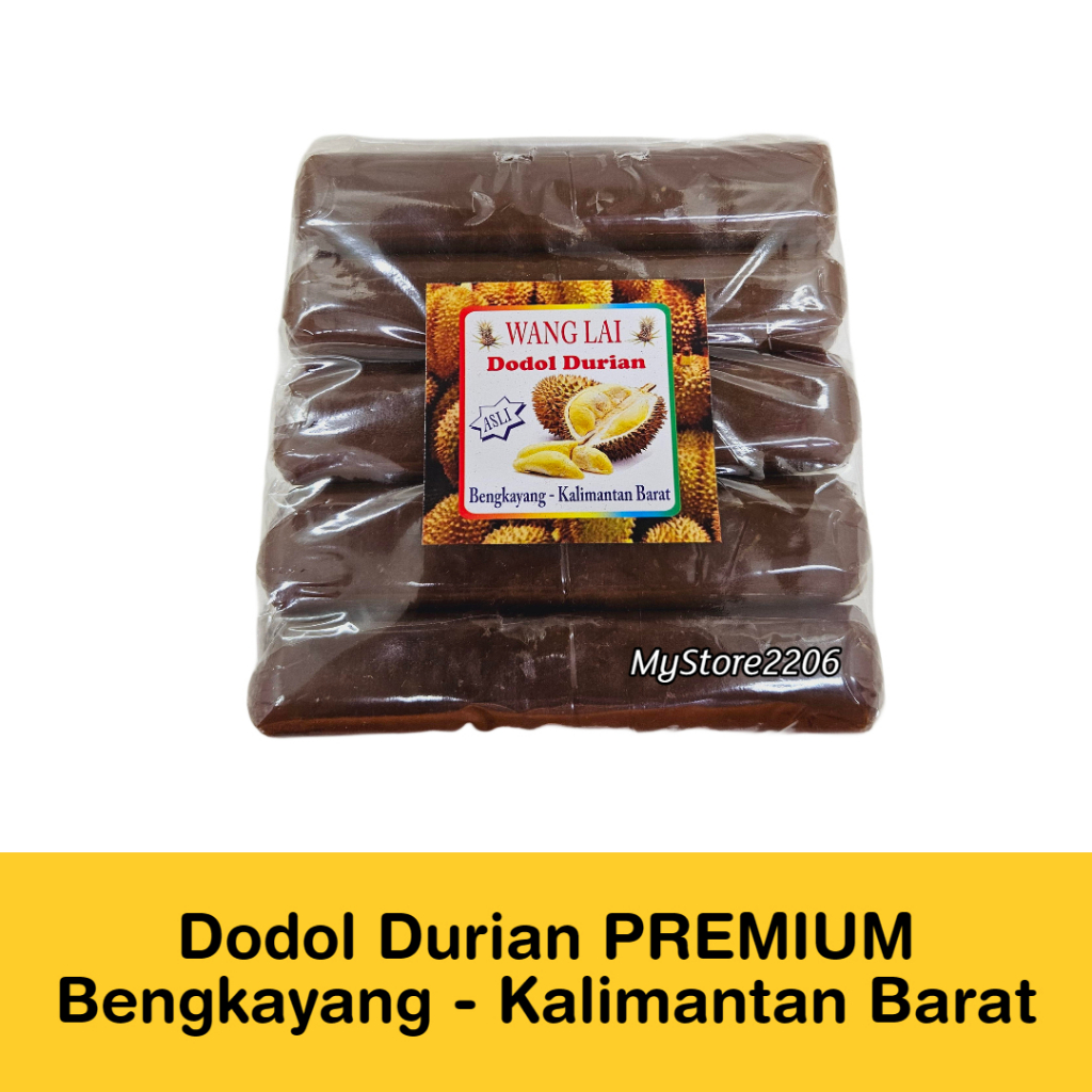 

Dodol / Lempok Duren / Durian 1kg Asli Bengkayang