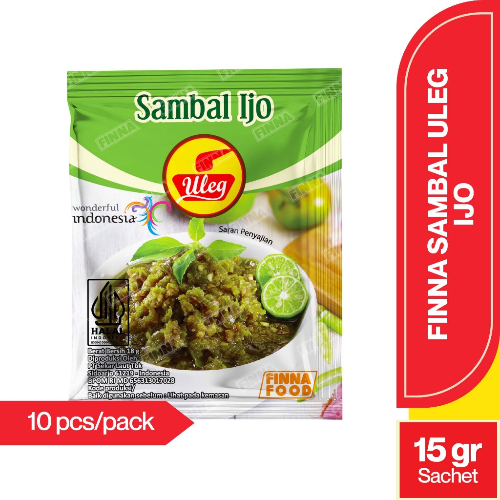 

Finna Sambal Uleg Ijo (Pack)