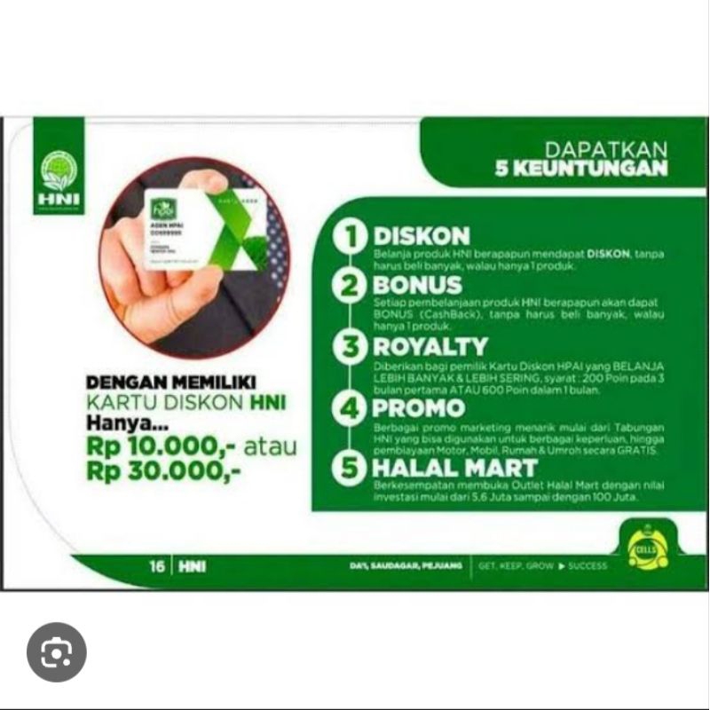 pendaftaran member hpai HNI herbal secara online