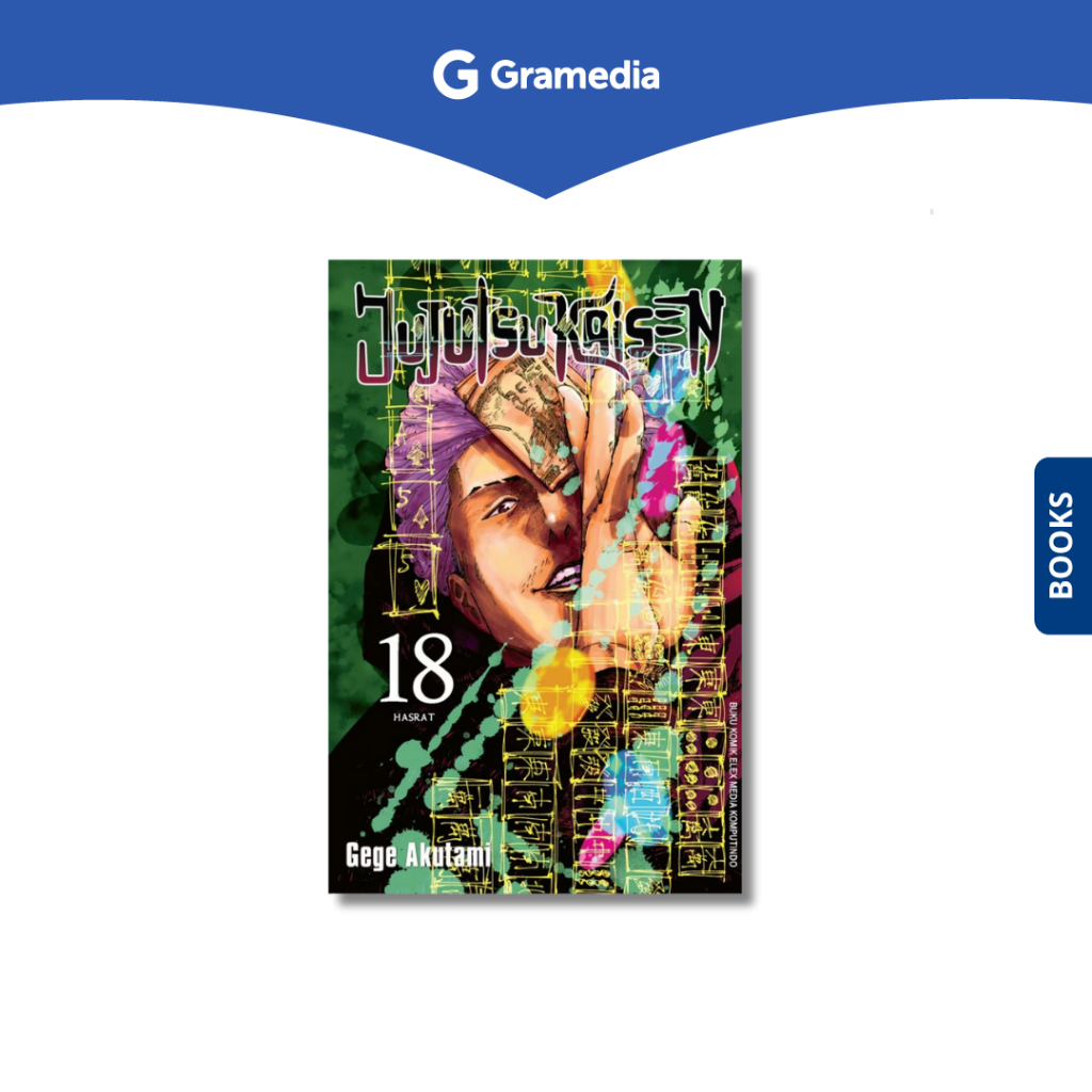 Gramedia Depok - Jujutsu Kaisen 18