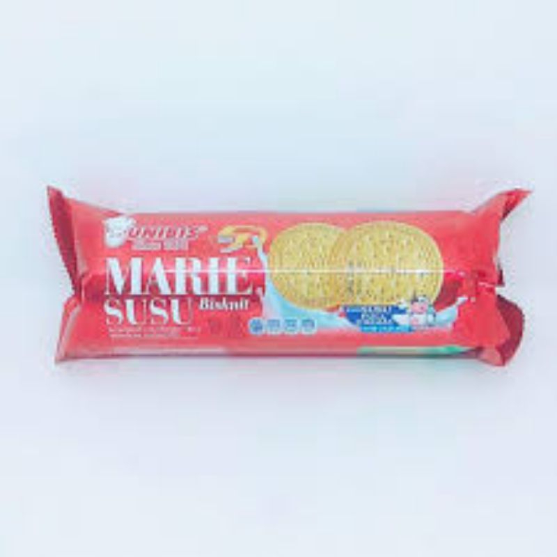 

biskuit unibis marie susu kemasan roll 180 gram