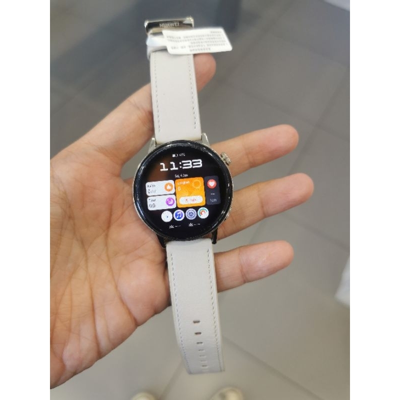 Huawei GT 3 42mm White gold resmi indonesia