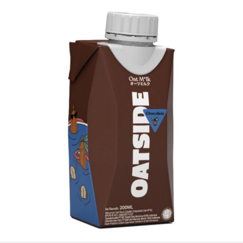 

Oatside Susu Oat Cair Cokelat Kotak 200 ml