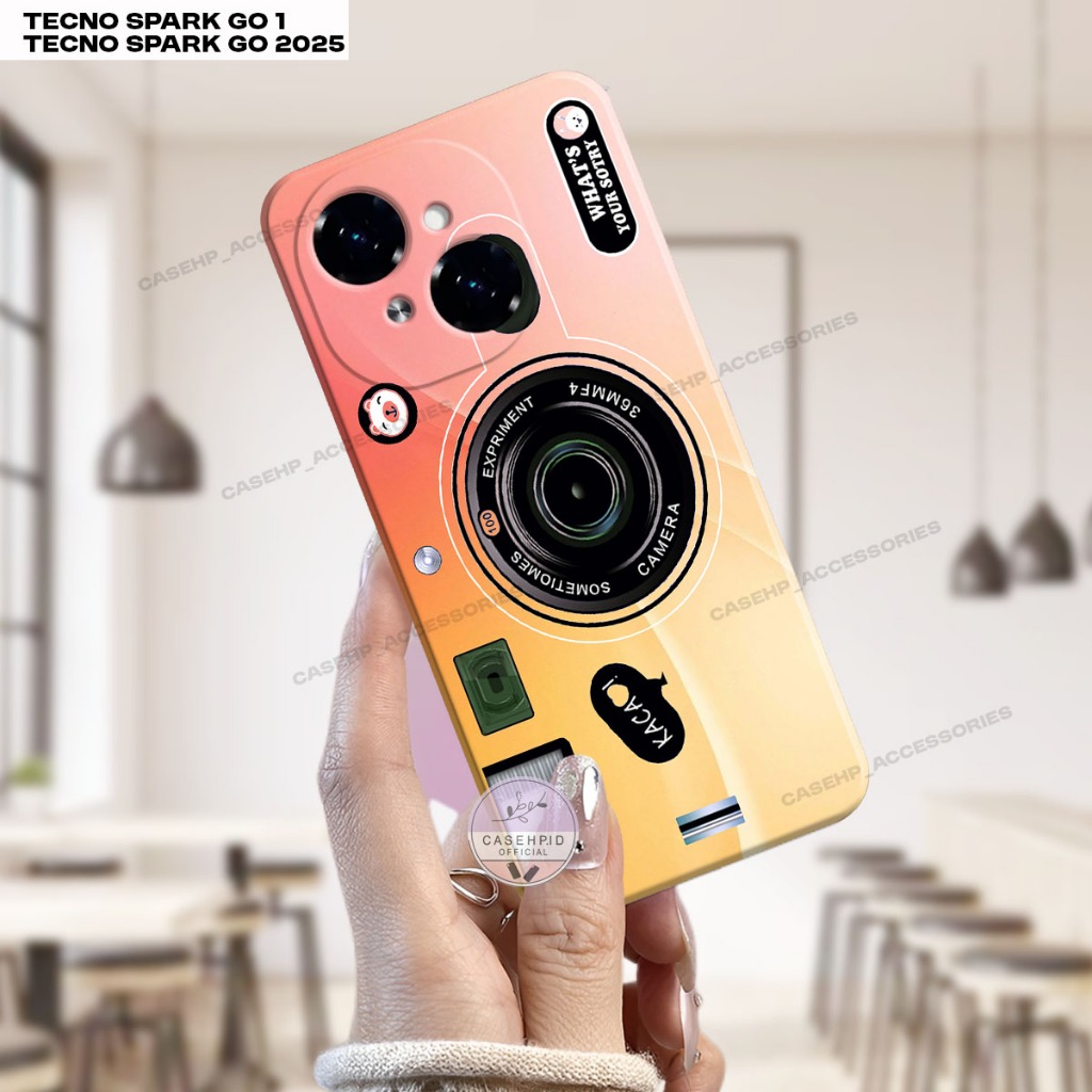 Phone case for TECNO SPARK GO 1 - SPARK GO 2025 Terbaru Silikon Procamera Casing Casehp Lentur CH_19
