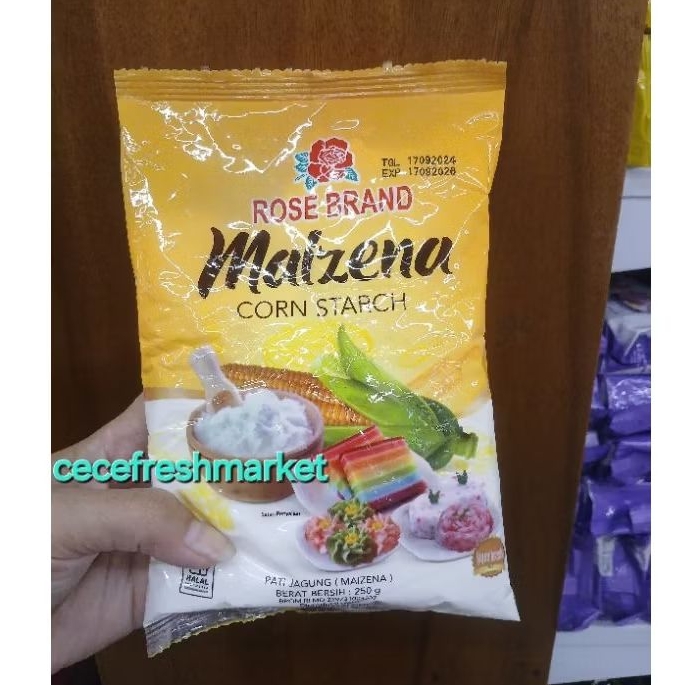 

Jual tepung maizena rose brand corn starch pack 250 gr