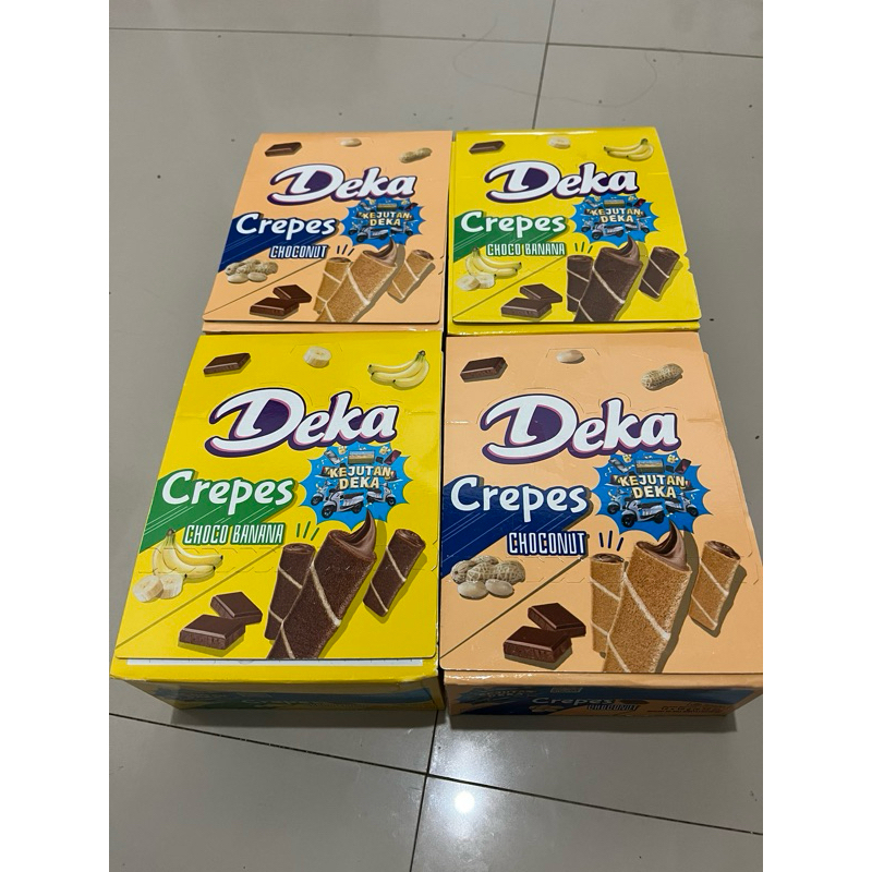 

KEJUTAN DEKA CREPESCHOCONUT CHOCOBANANA 120gram