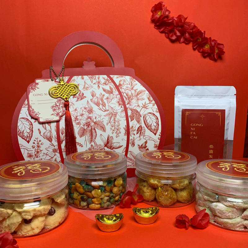 

hampers imlek 4 jar/ box lampion