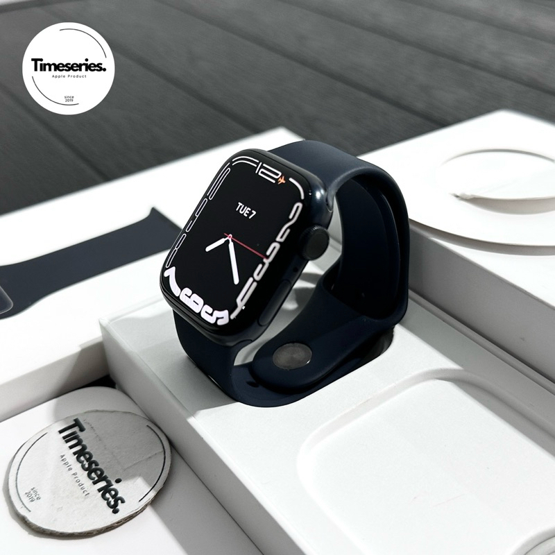 Ex iBox ID/A iWatch Series 7 41mm Midnight Fullset Original