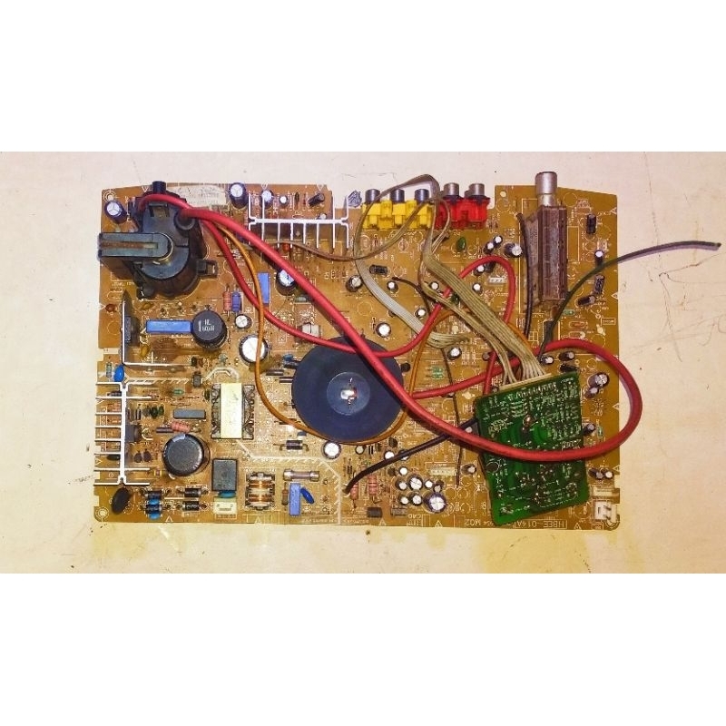 Mesin TV polytron 21in slim (non EW) second normal