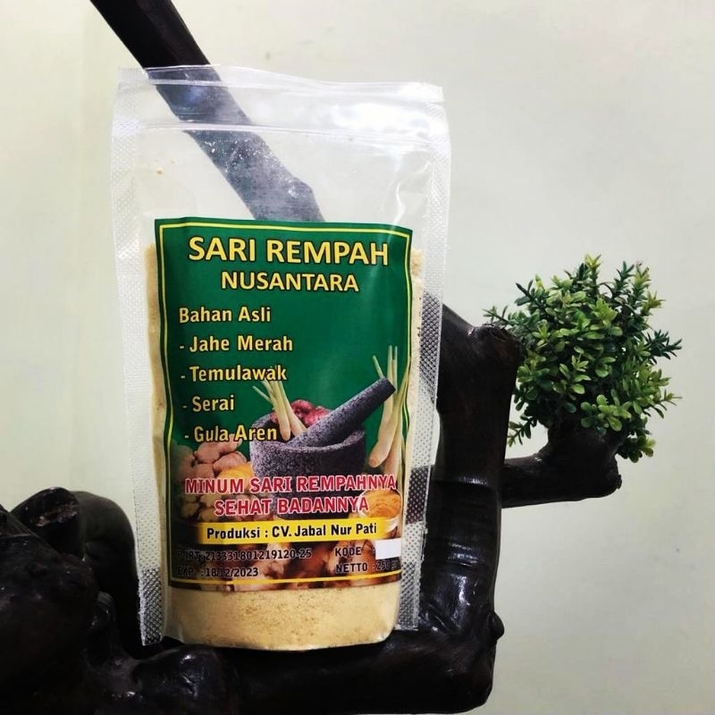 

jahe bubuk minuman herbal Sari rempah Nusantara 200 gram