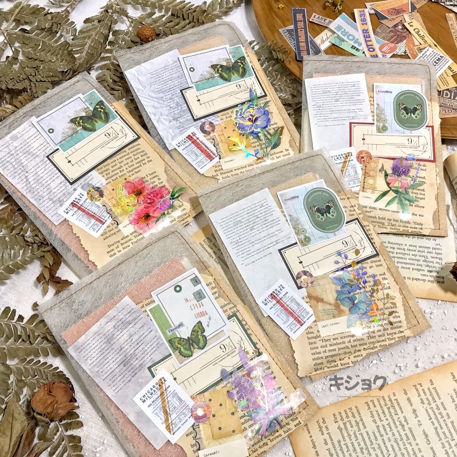 

Kijoku Journal Kit Vintage Cupcakes Journaling Kit Aesthetic
