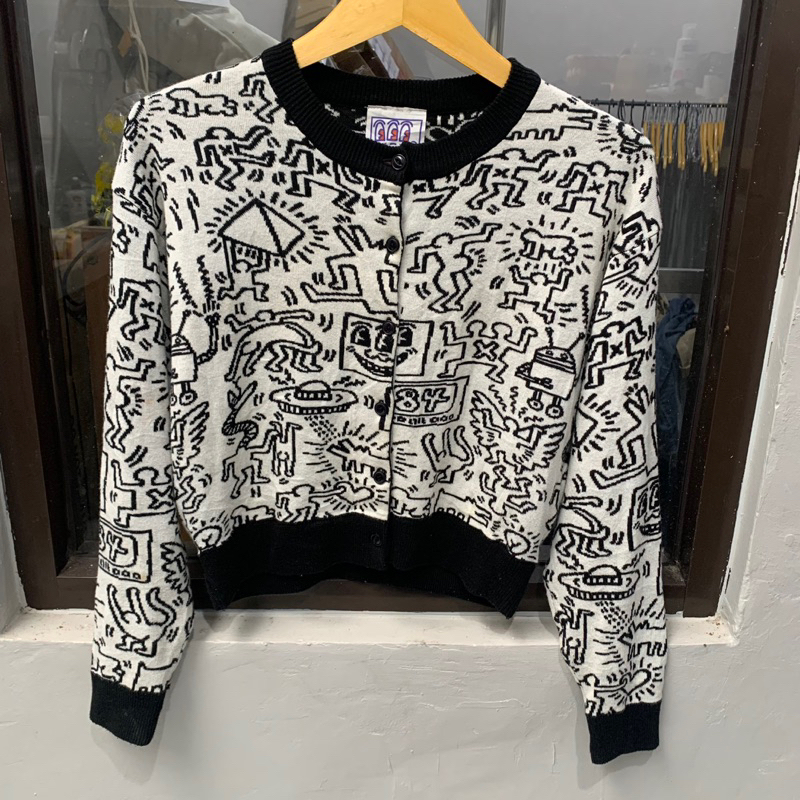 CARDIGAN KEITH HARING ORIGINAL