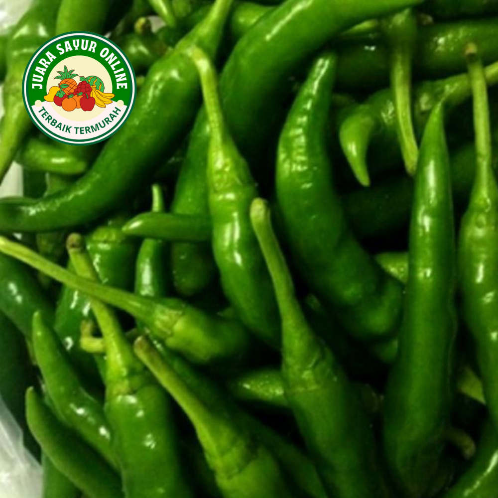 

Cabe / Cabai Hijau ijo Besar Segar 500 gr Termurah