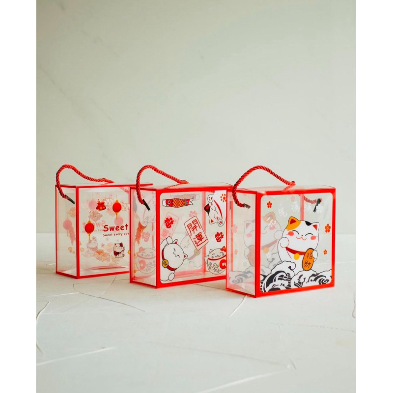 

(min 5 pcs) MIKA GIFTBOX IMLEK CNY CHRISTMAS, kotak hampers natal