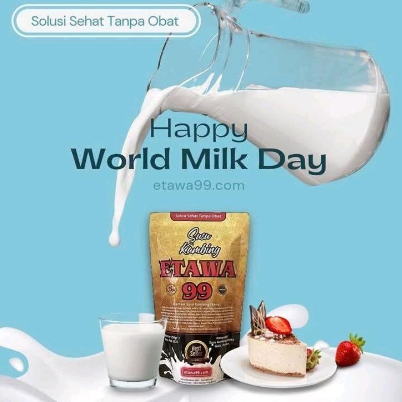 

SUSU ETAWA99 PLUS GULA AREN ORIGINAL 100% BPOM @250g