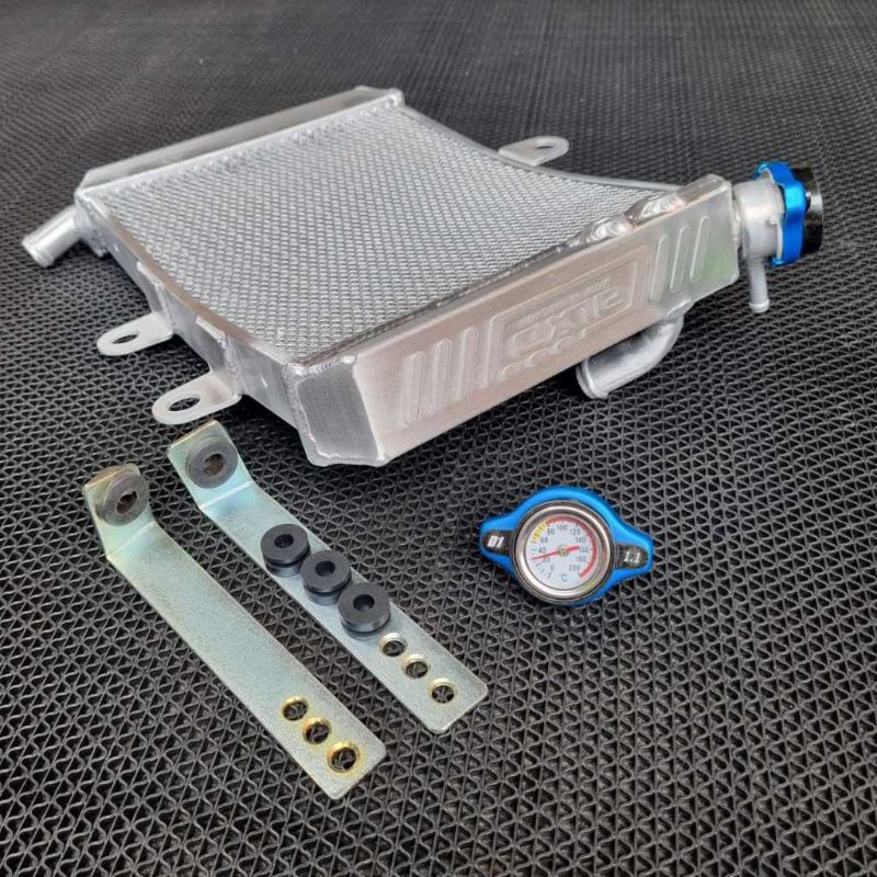RADIATOR NINJA R/S SET BREKET PLUS TUTUP RADIATOR/RADIATOR NINJA R/SS ALMUNIUM RACING PRO 1 RACING