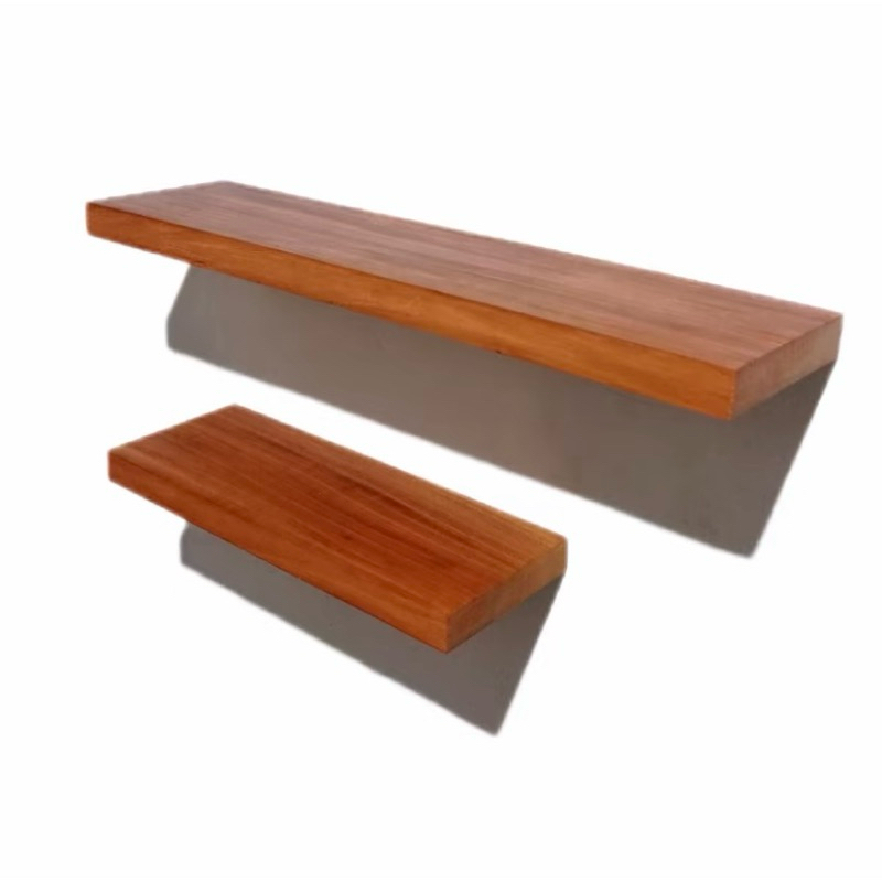 ambalan dinding kayu mahoni