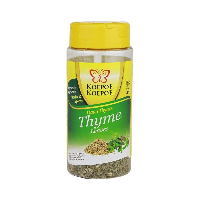 

Koepoe Koepoe Daun Thyme 44 gram