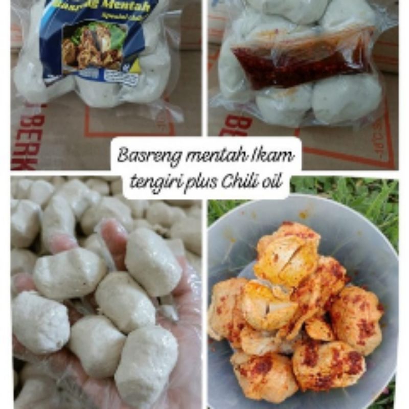 

BASRENG MENTAH CHILI OIL gratis Packing dan ice gel